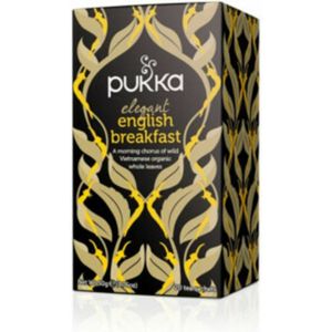 3x Pukka Thee Elegant English Breakfast 20 stuks