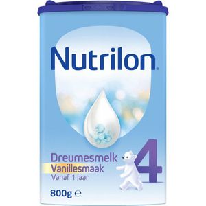 4x Nutrilon Dreumesmelk 4 Vanille 800 gr