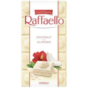 4x Raffaello Chocolade Reep Kokosnoot & Amandelen 90 gr