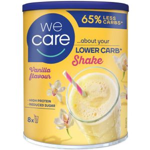 6x WeCare Lower Carb Shake Vanille 240 gr