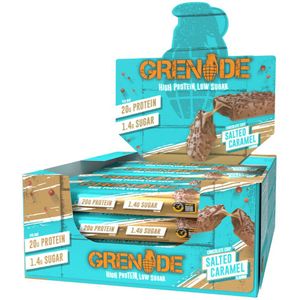 6x Grenade Protein Bars Chocolate Chip Salted Caramel 12 x 60 gr