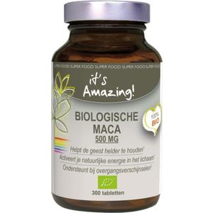 It's Amazing Biologische Maca 500 mg 300 tabletten