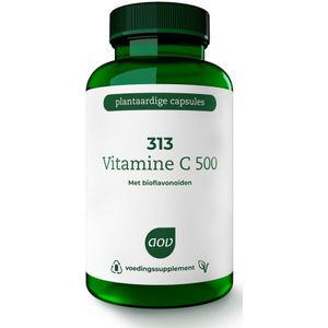 AOV 313 - Vitamine C 500 - 2 x 90 Vegacapsules - Voordeelverpakking