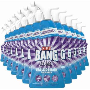 12x Cillit Bang Expert Badkamer Spray 750 ml