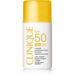 2x Clinique Mineral Sunscreen Fluid For Face SPF 50 30 ml