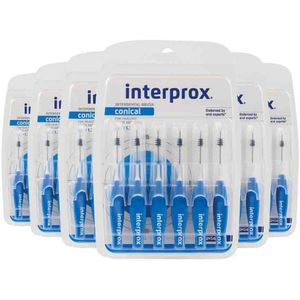 Interprox - Ragers Conical - Blauw - 6 Stuks