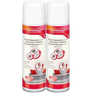 Beaphar - Vlooienmiddel - Omgevingsspray - 250 ml - Geschikt voor 70 m2