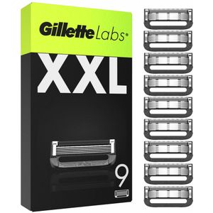 6x Gillette Labs Navulmesjes 9 stuks