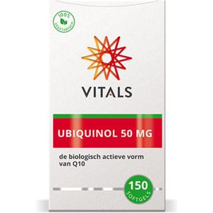 2x Vitals Ubiquinol 50mg 150 softgels