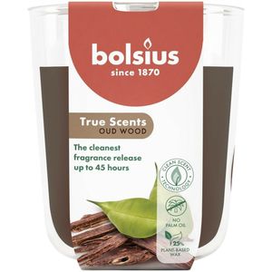 Bolsius Geurkaars True Scents Oud Wood