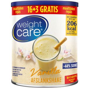2x Weight Care Maaltijdshake Vanille 16+3 436 gr