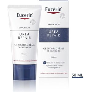 Eucerin UreaRepair Plus Verzachtende Gezichtscrème 5% Urea 50 ml