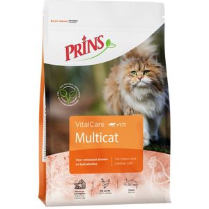 Prins VitalCare Multicat Kattenvoer 10 kg