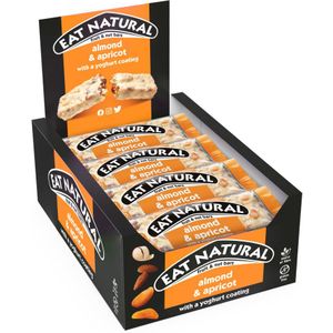 Eat natural Fruit Bar Amandel & Abrikoos 12 x 50 gr