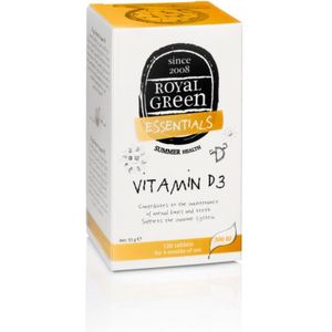 2x Royal Green Vitamine D3 120 tabletten