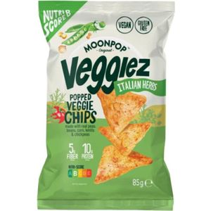 3x Moonpop Veggiez Italian Herbs 85 gr