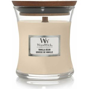 WoodWick Geurkaars Mini Vanilla Bean 85 gr