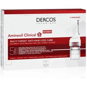 Vichy Dercos Aminexil Clinical 5 - Anti-Haaruitval Ampullen - 21 Stuks