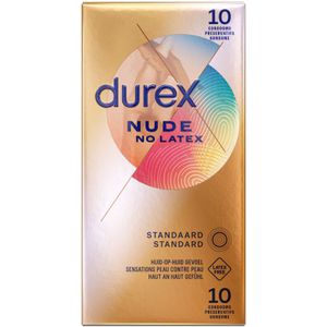 3x Durex Condooms Nude Latex Vrij 10 stuks