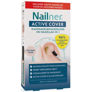 2x Nailner Active Cover Nude 30 ml + 8 ml