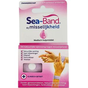 3x Sea Band Polsbandjes Zwangerschap 2 stuks