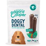 8x Edgard & Cooper Doggy Dental Sticks Medium Aardbei - Frisse Muntolie