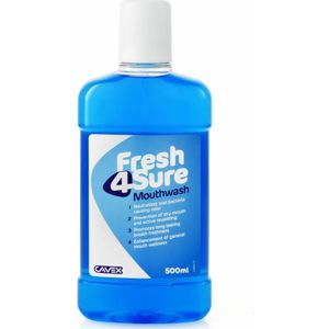 Cavex Fresh4Sure - Mondspoelmiddel - 500 ml - 2x