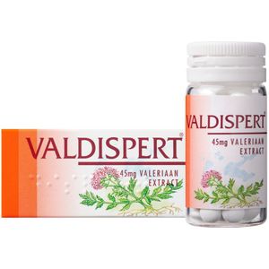 Valdispert Valeriaan Extract 45 mg 100 stuks