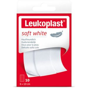 3x Leukoplast Pleister Zacht Wit 10 stuks