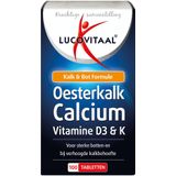 3x Lucovitaal Oesterkalk Calcium Vitamine D3 & K 100 tabletten