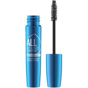 3x Catrice Allround Mascara Waterproof 010 Blackest Black 12 ml