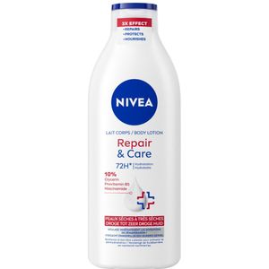 6x Nivea Bodylotion Repair & Care 400 ml