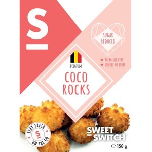 3x Sweet-Switch Koek Rocks Coco 150 gr