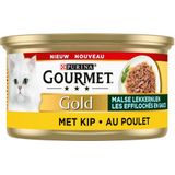 Gourmet Gold Blik Malse Lekkernijen Kip 85 gr