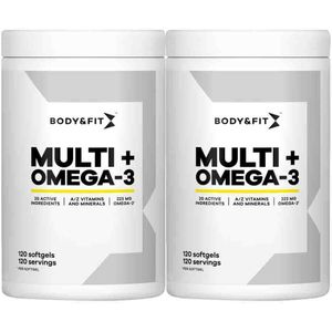 2x Body & Fit Multi+Omega-3 120 softgels