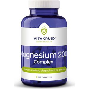 Vitakruid Magnesium 200 Complex 180 tabletten