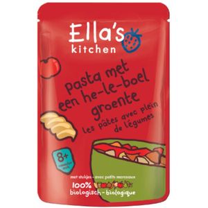 Ella's kitchen Pasta met een heleboel groente 8+ m 190 gr