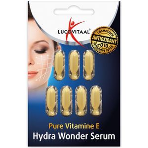 2+2 gratis: Lucovitaal Vitamine E Hydra Wonder Serum 7 Capsules