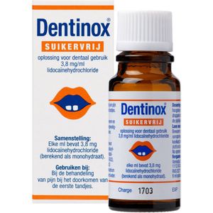Dentinox Suikervrij 9 ml