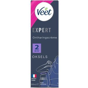 6x Veet Expert Ontharingscrème Oksels 100 ml