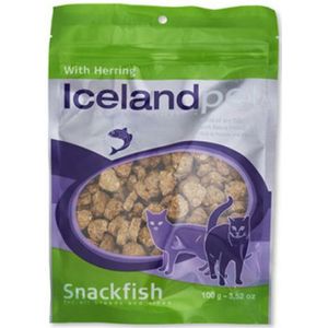 Icelandpet Snackfish Kattensnack Haring 100 gr