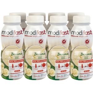 8x Modifast Intensive Drink Banaan 236 ml