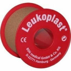 3x Leukoplast Hechtpleister 5 m x 5 cm