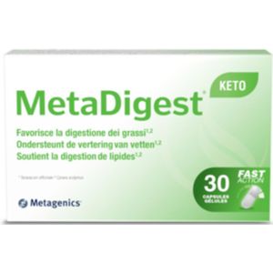 2x Metagenics Metadigest Keto 30 capsules