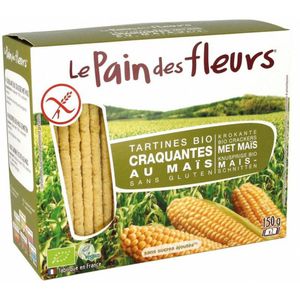 Pain fleur Mais Cracker Bio 150 gr