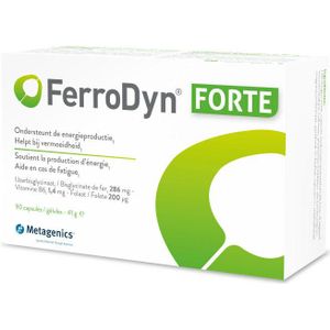 2x Metagenics Ferrodyn Forte 90 capsules