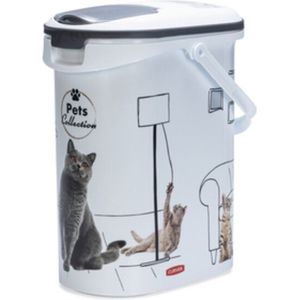 Curver Voedselcontainer Kat Wit 10 liter