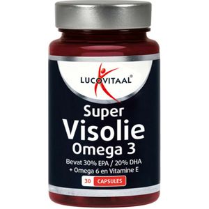 2+2 gratis: Lucovitaal Super Visolie Omega 3-6 30 capsules