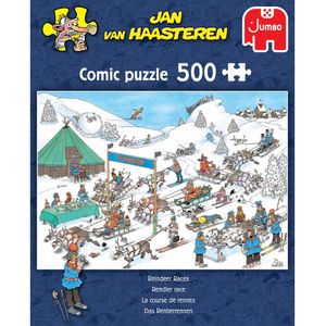 Rendier Race (500 Stukjes) - Jan van Haasteren Puzzel