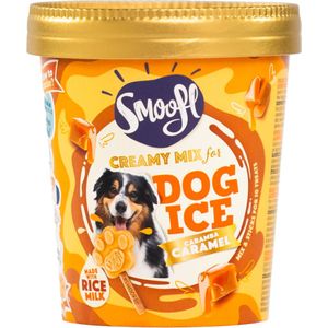 8x Smoofl Honden Ijsmix Creamy Caramel 160 gr